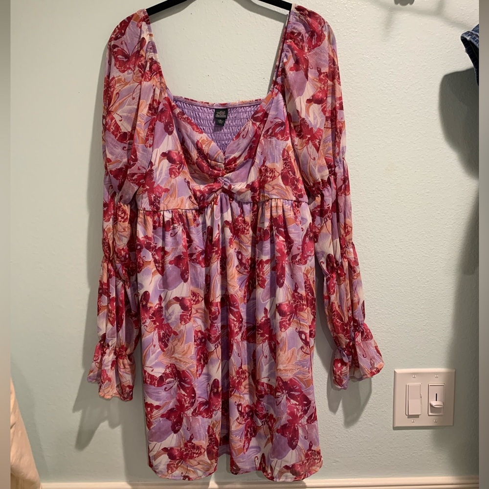 NWOT Wild Fable Butterfly Dress